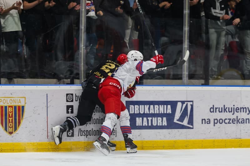 Ice Hockey. Polska Hokej Liga. Polonia Bytom - Cracovia. 21.10.2025