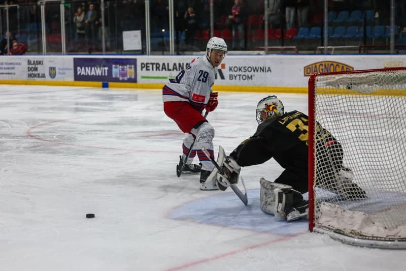 Ice Hockey. Polska Hokej Liga. Polonia Bytom - Cracovia. 21.10.2025