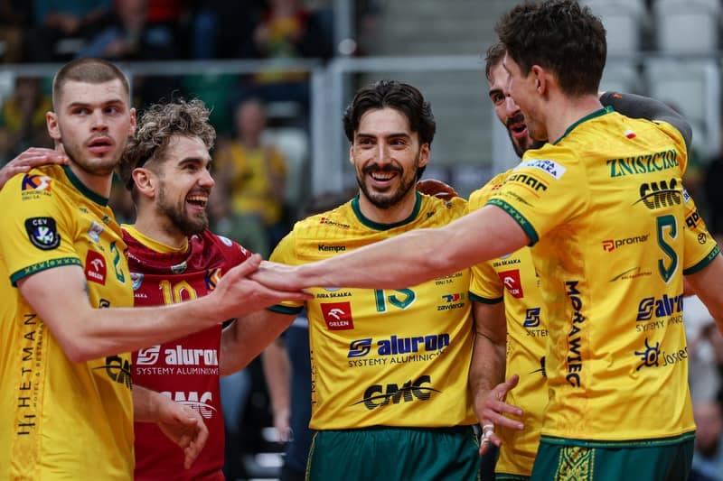 Volleyball. CEV Champions League. Aluron CMC Warta Zawiercie - Asseco Resovia Rzeszow. 10.12.2025