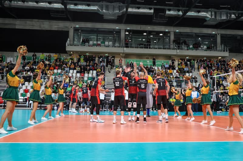 Volleyball. CEV Champions League. Aluron CMC Warta Zawiercie - Asseco Resovia Rzeszow. 10.12.2025