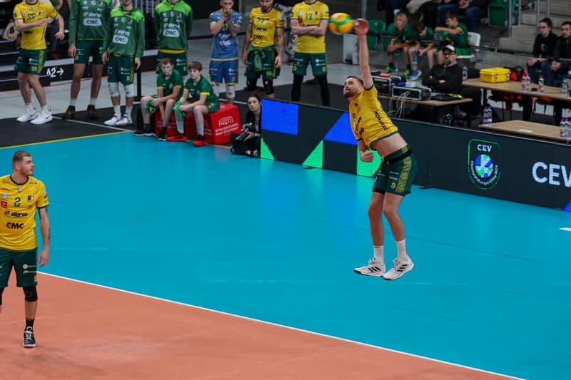 Volleyball. CEV Champions League. Aluron CMC Warta Zawiercie - Asseco Resovia Rzeszow. 10.12.2025