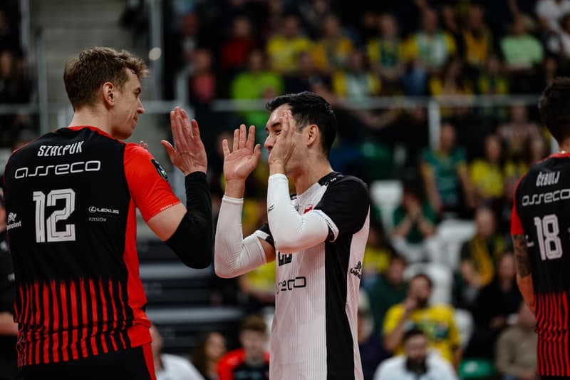 Volleyball. CEV Champions League. Aluron CMC Warta Zawiercie - Asseco Resovia Rzeszow. 10.12.2025