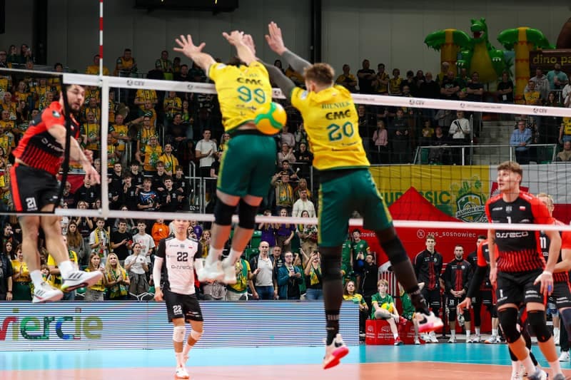 Volleyball. CEV Champions League. Aluron CMC Warta Zawiercie - Asseco Resovia Rzeszow. 10.12.2025