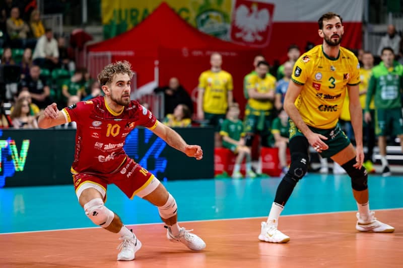 Volleyball. CEV Champions League. Aluron CMC Warta Zawiercie - Asseco Resovia Rzeszow. 10.12.2025