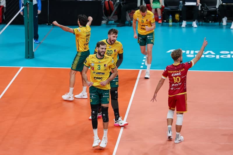 Volleyball. CEV Champions League. Aluron CMC Warta Zawiercie - Asseco Resovia Rzeszow. 10.12.2025