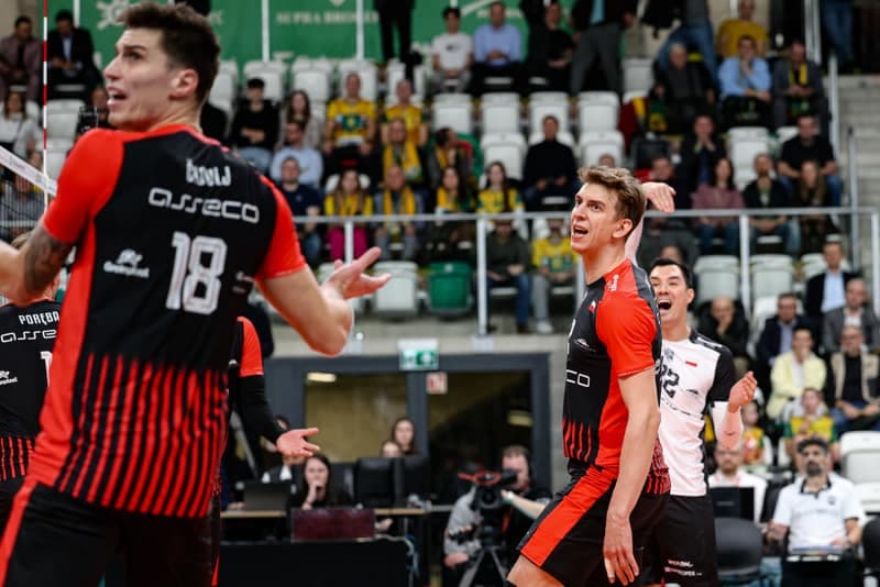 Volleyball. CEV Champions League. Aluron CMC Warta Zawiercie - Asseco Resovia Rzeszow. 10.12.2025