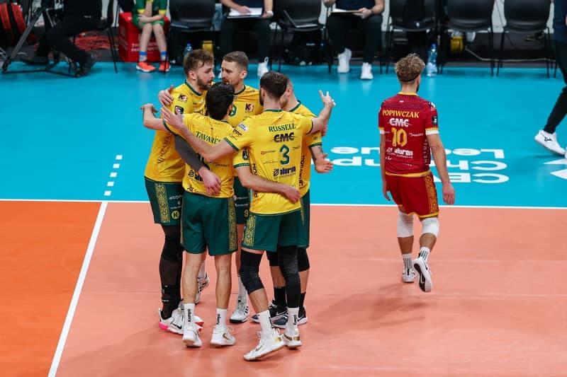 Volleyball. CEV Champions League. Aluron CMC Warta Zawiercie - Asseco Resovia Rzeszow. 10.12.2025