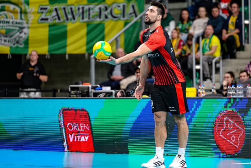 Volleyball. CEV Champions League. Aluron CMC Warta Zawiercie - Asseco Resovia Rzeszow. 10.12.2025