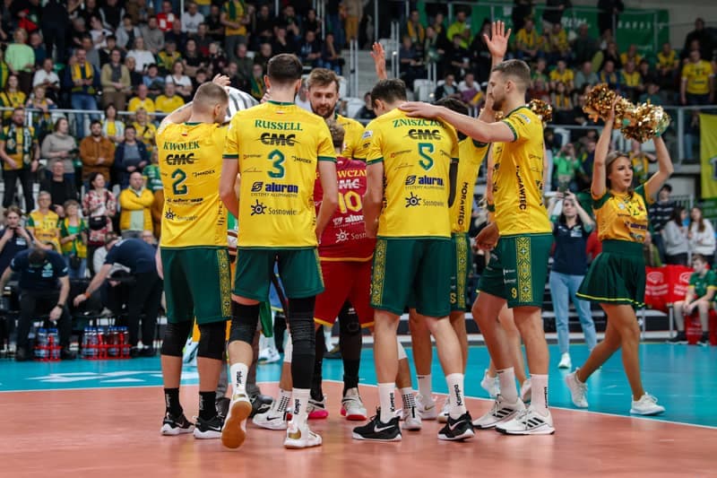 Volleyball. CEV Champions League. Aluron CMC Warta Zawiercie - Asseco Resovia Rzeszow. 10.12.2025