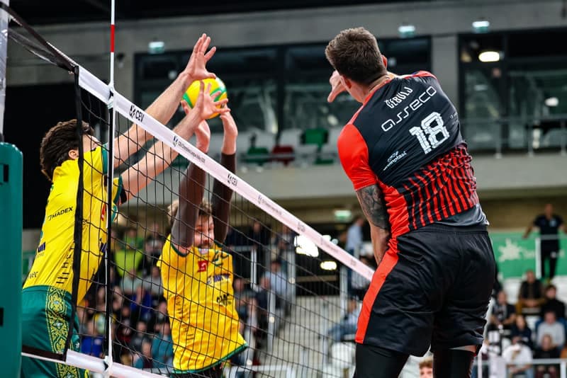Volleyball. CEV Champions League. Aluron CMC Warta Zawiercie - Asseco Resovia Rzeszow. 10.12.2025
