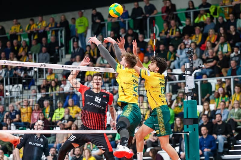 Volleyball. CEV Champions League. Aluron CMC Warta Zawiercie - Asseco Resovia Rzeszow. 10.12.2025