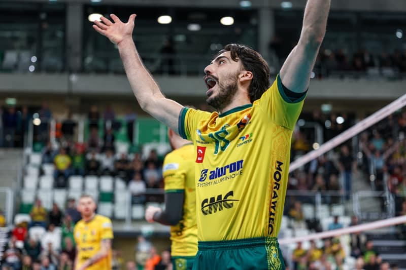 Volleyball. CEV Champions League. Aluron CMC Warta Zawiercie - Asseco Resovia Rzeszow. 10.12.2025
