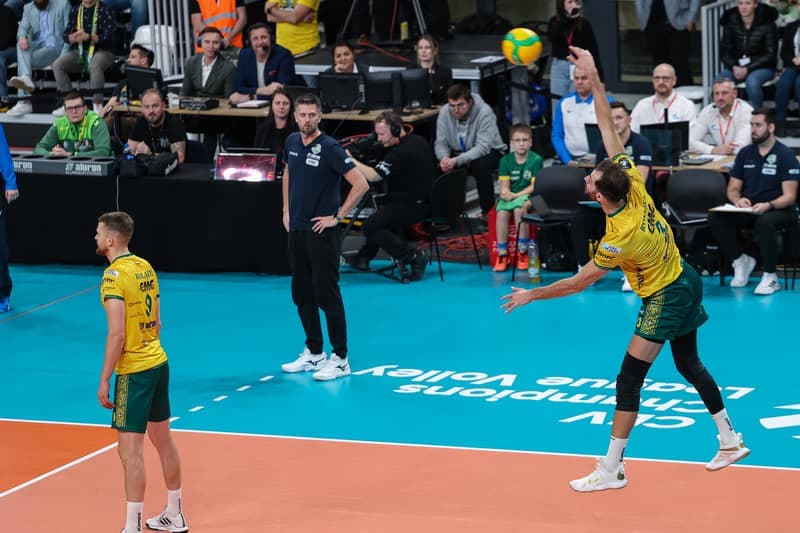 Volleyball. CEV Champions League. Aluron CMC Warta Zawiercie - Asseco Resovia Rzeszow. 10.12.2025