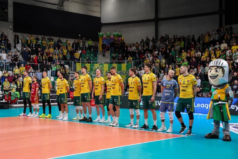 Volleyball. CEV Champions League. Aluron CMC Warta Zawiercie - Asseco Resovia Rzeszow. 10.12.2025