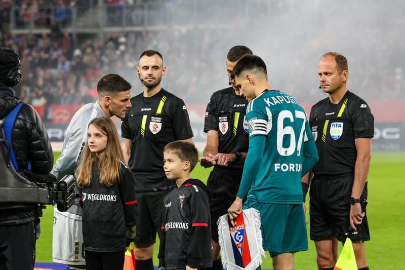 Football. PKO BP Ekstraklasa. Gornik Zabrze - Legia Warsaw. 05.10.2025