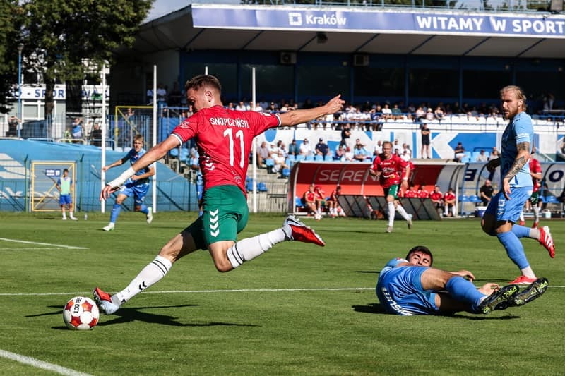 Football. Fortuna Puchar Polski. Hutnik Krakow - Zaglebie Sosnowiec. 05.08.2025