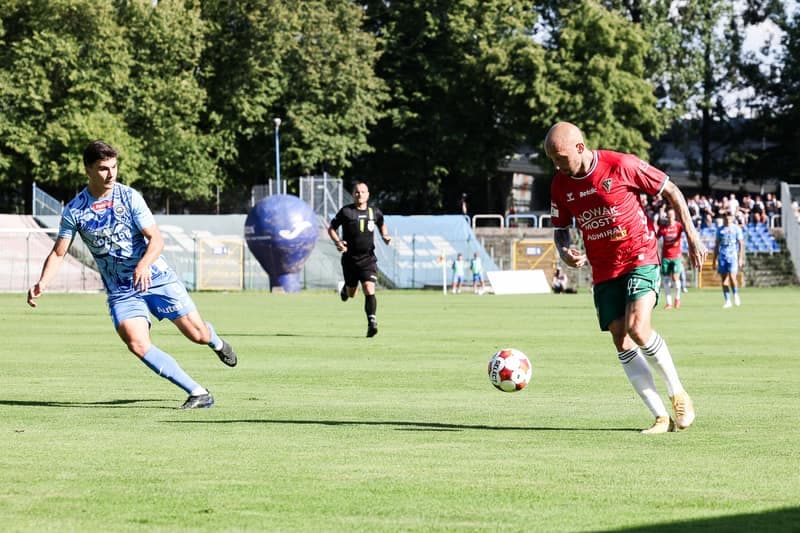 Football. Fortuna Puchar Polski. Hutnik Krakow - Zaglebie Sosnowiec. 05.08.2025