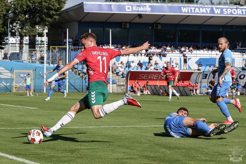 Football. Fortuna Puchar Polski. Hutnik Krakow - Zaglebie Sosnowiec. 05.08.2025
