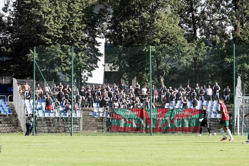 Football. Fortuna Puchar Polski. Hutnik Krakow - Zaglebie Sosnowiec. 05.08.2025