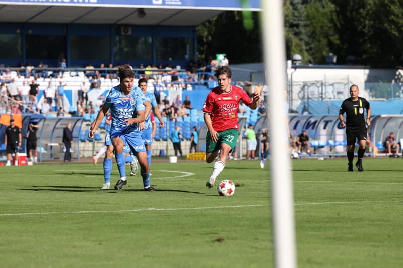 Football. Fortuna Puchar Polski. Hutnik Krakow - Zaglebie Sosnowiec. 05.08.2025