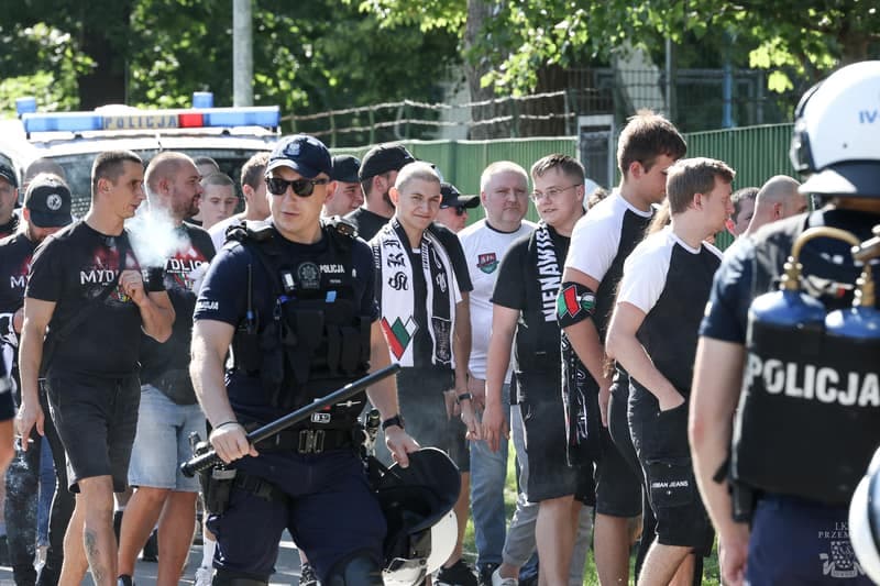 Football. Fortuna Puchar Polski. Hutnik Krakow - Zaglebie Sosnowiec. 05.08.2025