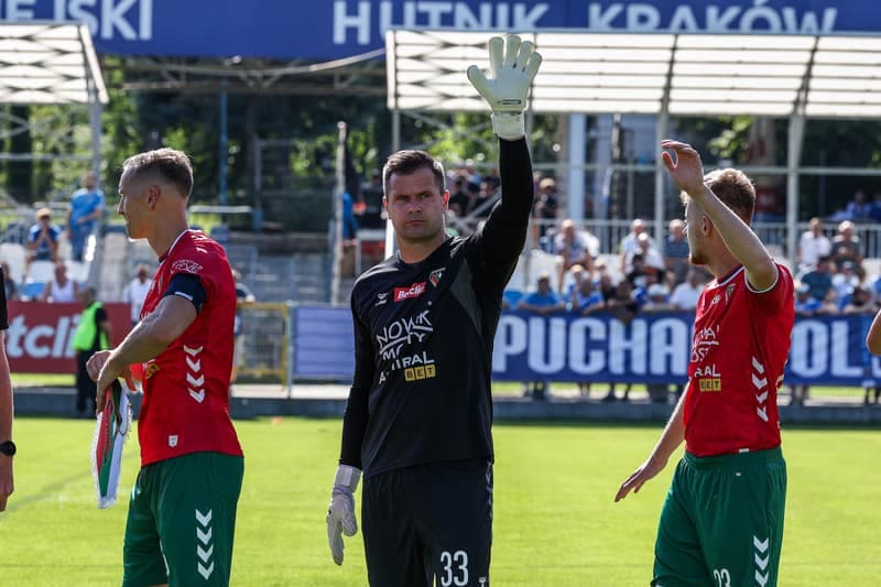 Football. Fortuna Puchar Polski. Hutnik Krakow - Zaglebie Sosnowiec. 05.08.2025