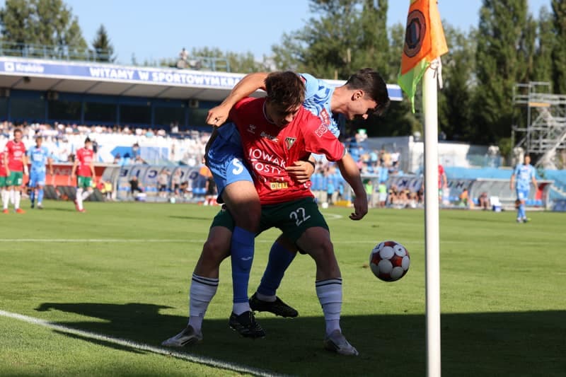 Football. Fortuna Puchar Polski. Hutnik Krakow - Zaglebie Sosnowiec. 05.08.2025