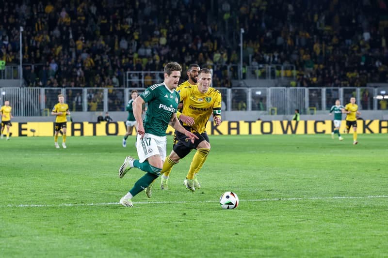 Football. PKO BP Ekstraklasa. GKS Katowice - Legia Warsaw. 26.04.2025