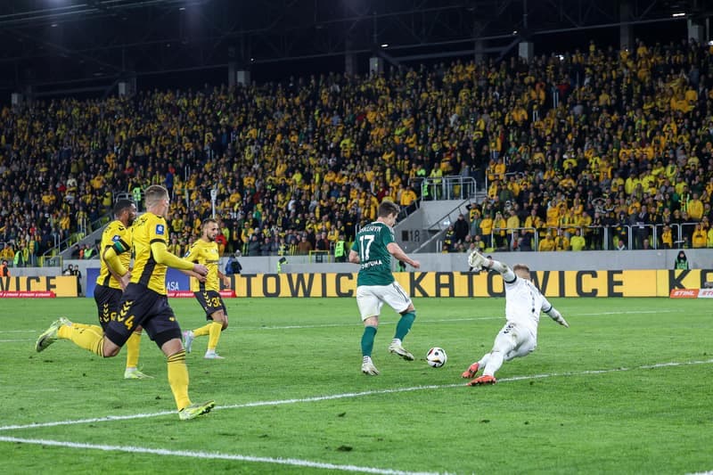Football. PKO BP Ekstraklasa. GKS Katowice - Legia Warsaw. 26.04.2025
