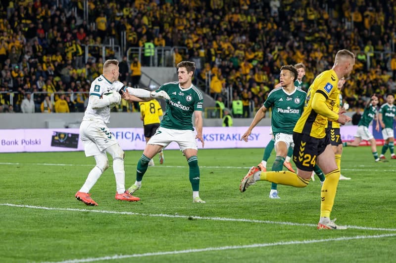 Football. PKO BP Ekstraklasa. GKS Katowice - Legia Warsaw. 26.04.2025