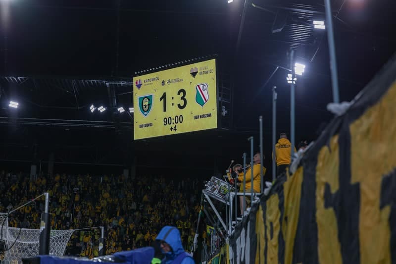 Football. PKO BP Ekstraklasa. GKS Katowice - Legia Warsaw. 26.04.2025