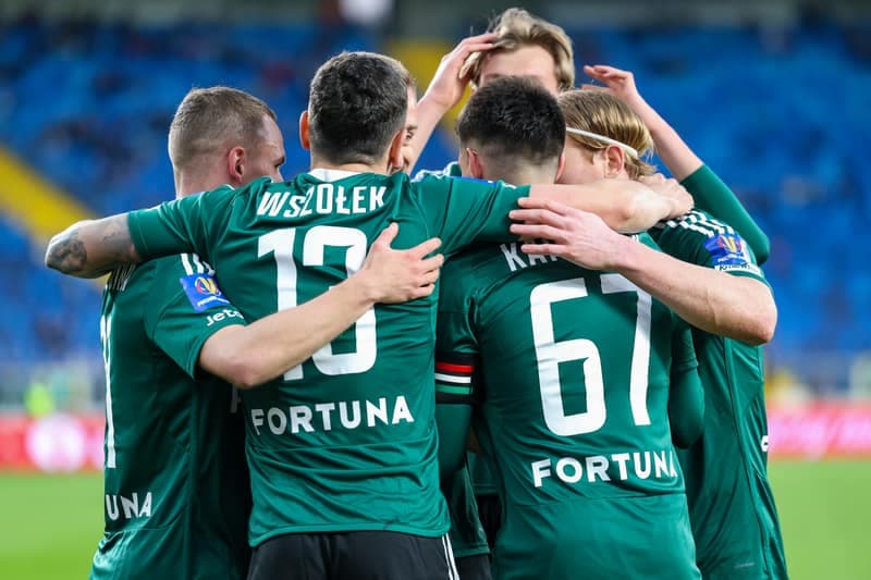 Football. Polish Cup. Ruch Chorzow - Legia Warsaw. 02.04.2025
