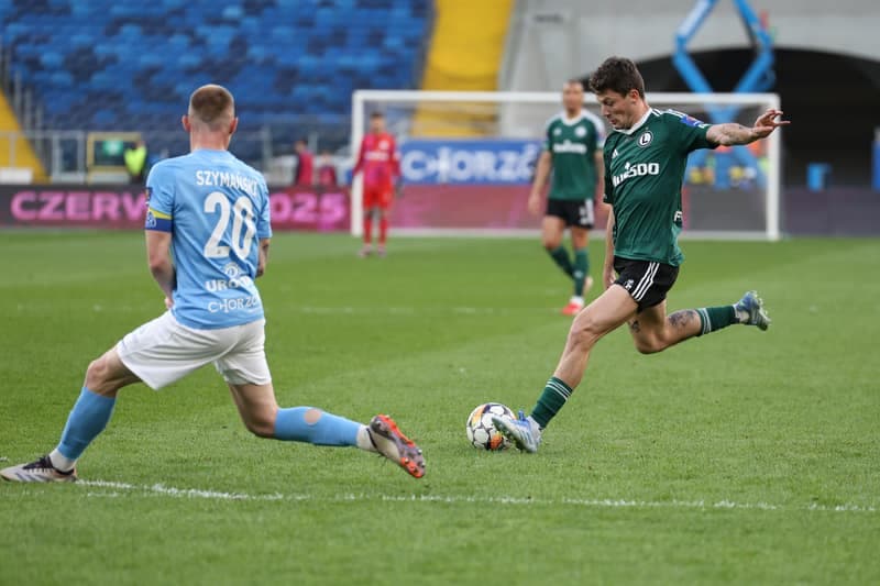 Football. Polish Cup. Ruch Chorzow - Legia Warsaw. 02.04.2025