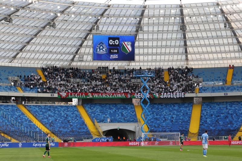 Football. Polish Cup. Ruch Chorzow - Legia Warsaw. 02.04.2025