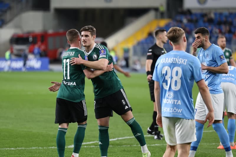 Football. Polish Cup. Ruch Chorzow - Legia Warsaw. 02.04.2025