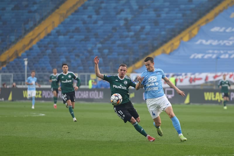 Football. Polish Cup. Ruch Chorzow - Legia Warsaw. 02.04.2025