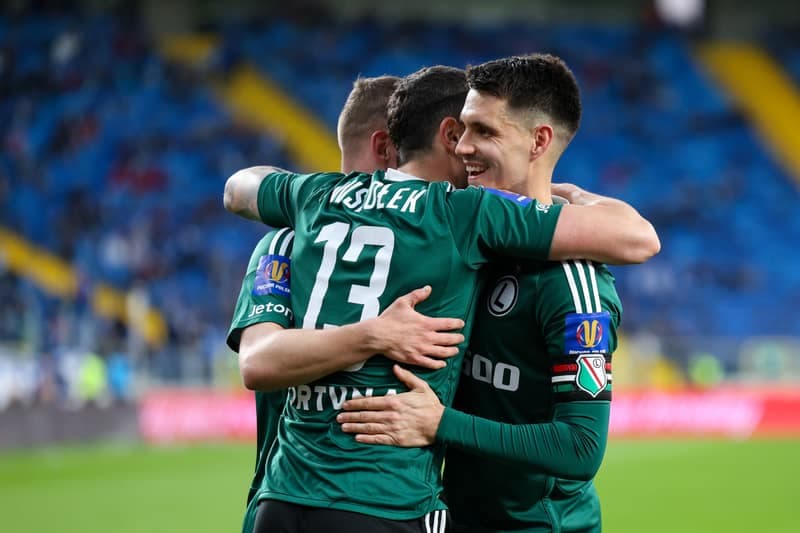 Football. Polish Cup. Ruch Chorzow - Legia Warsaw. 02.04.2025