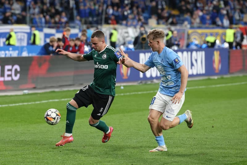 Football. Polish Cup. Ruch Chorzow - Legia Warsaw. 02.04.2025