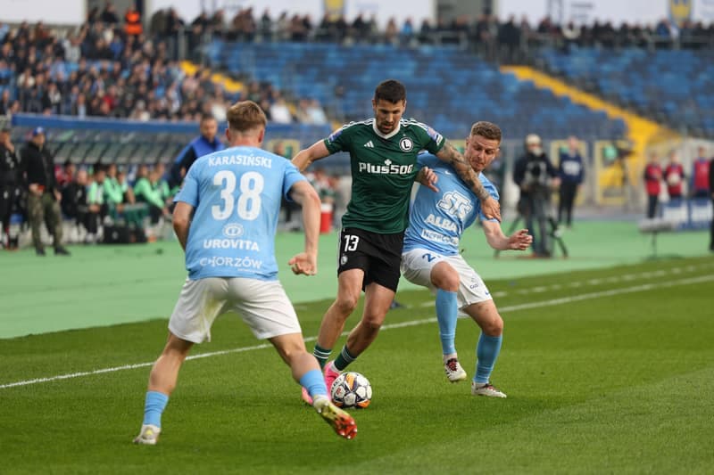 Football. Polish Cup. Ruch Chorzow - Legia Warsaw. 02.04.2025