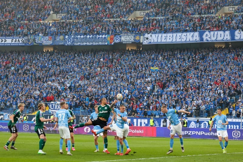 Football. Polish Cup. Ruch Chorzow - Legia Warsaw. 02.04.2025