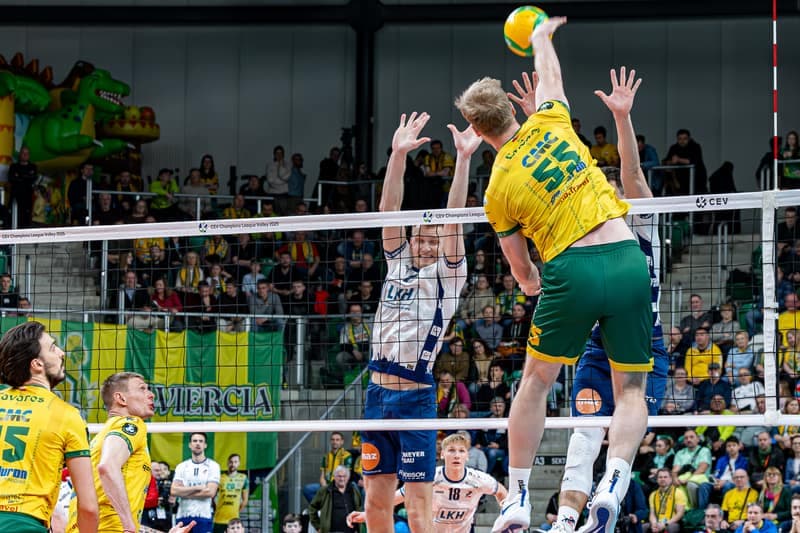 Volleyball. CEV Champions League. Aluron CMC Warta Zawiercie - SVG Luneburg. 18.03.2025