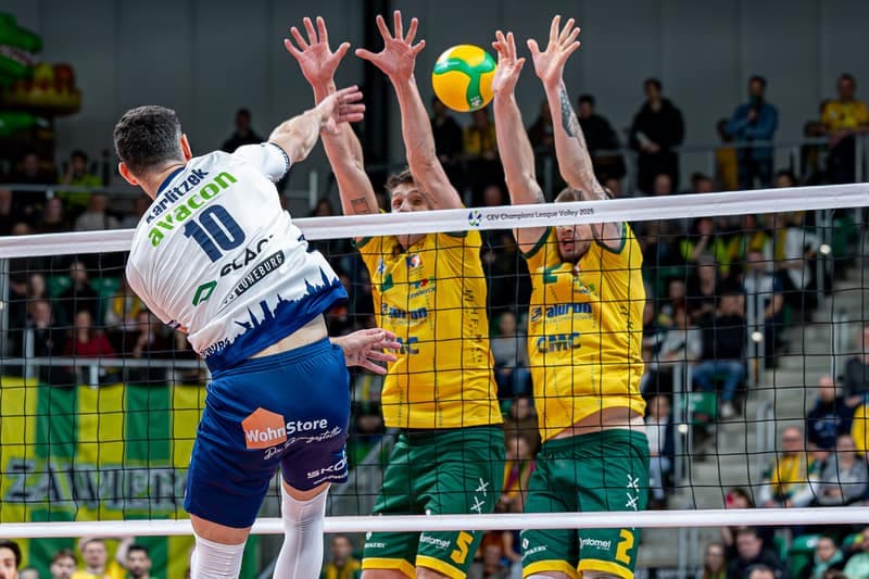 Volleyball. CEV Champions League. Aluron CMC Warta Zawiercie - SVG Luneburg. 18.03.2025