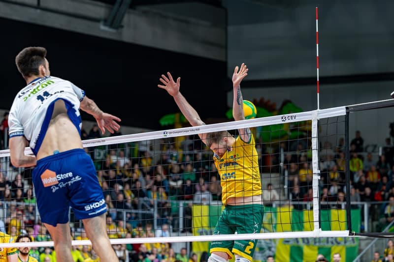 Volleyball. CEV Champions League. Aluron CMC Warta Zawiercie - SVG Luneburg. 18.03.2025