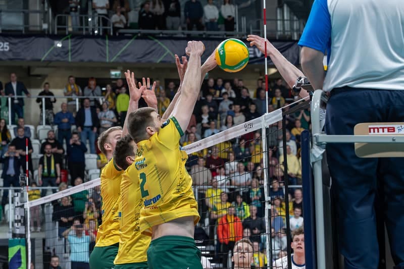 Volleyball. CEV Champions League. Aluron CMC Warta Zawiercie - SVG Luneburg. 18.03.2025