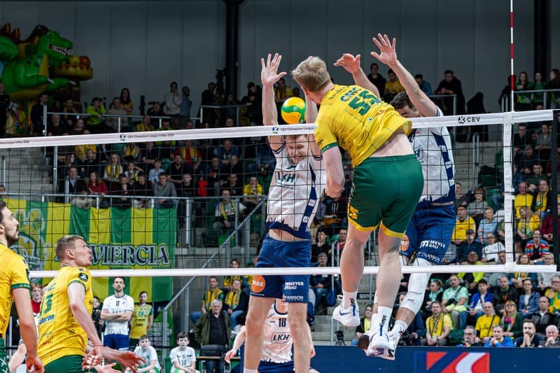 Volleyball. CEV Champions League. Aluron CMC Warta Zawiercie - SVG Luneburg. 18.03.2025