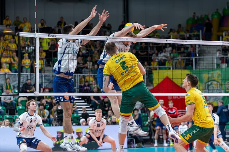 Volleyball. CEV Champions League. Aluron CMC Warta Zawiercie - SVG Luneburg. 18.03.2025
