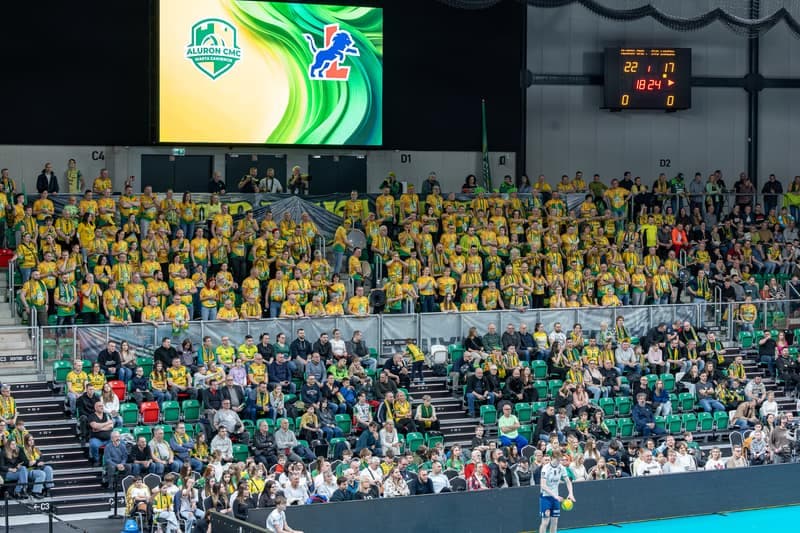 Volleyball. CEV Champions League. Aluron CMC Warta Zawiercie - SVG Luneburg. 18.03.2025
