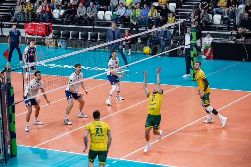 Volleyball. CEV Champions League. Aluron CMC Warta Zawiercie - SVG Luneburg. 18.03.2025