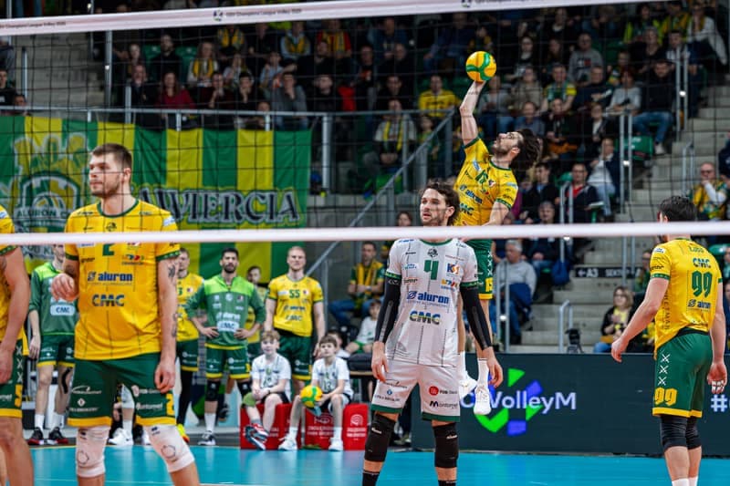 Volleyball. CEV Champions League. Aluron CMC Warta Zawiercie - SVG Luneburg. 18.03.2025