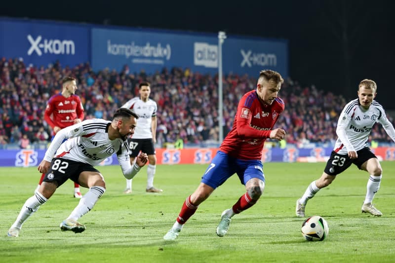 Football. PKO BP Ekstraklasa. Rakow Czestochowa - Legia Warsaw. 16.03.2025